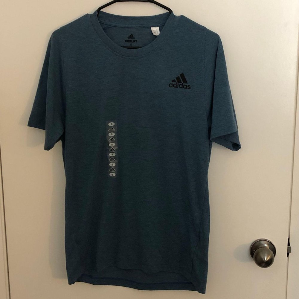 New Adidas Freelift Prime Heather Tee S